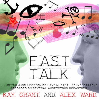 fast-talk-cover-lg Fast Talk CD cover, illustration by Kate Charlesworth